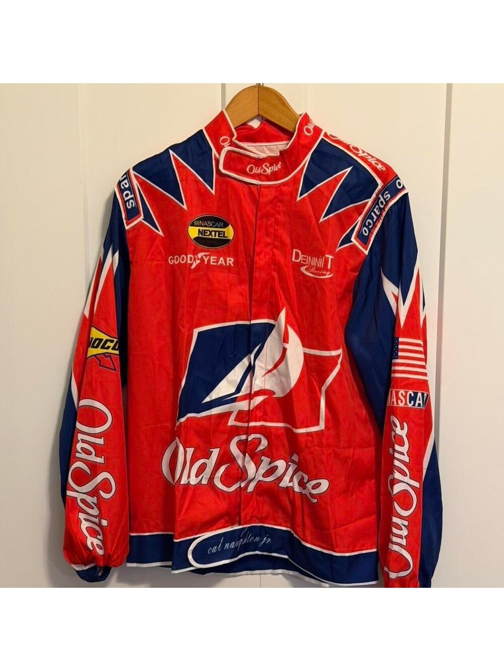 Vintage Old Spice NASCAR Racing Jacket